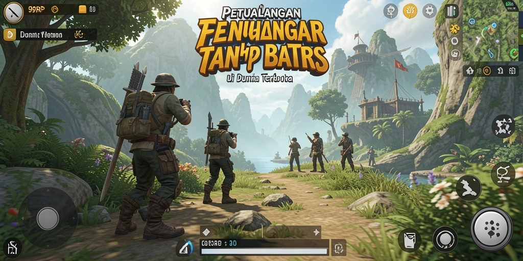 Gameplay Open World yang menakjubkan di 99RP.