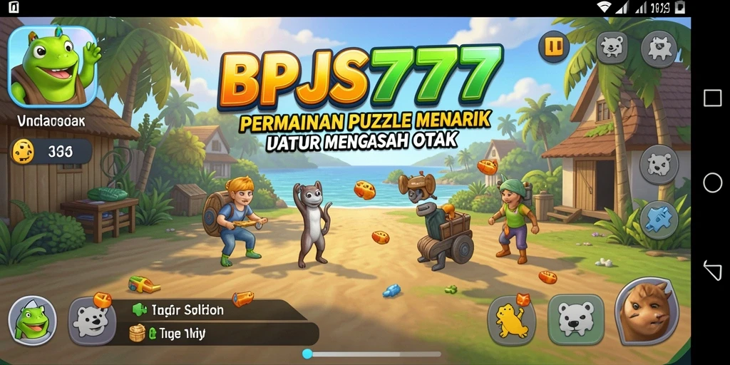 Tampilan gameplay menarik dari BPJS777 dengan berbagai teka-teki.