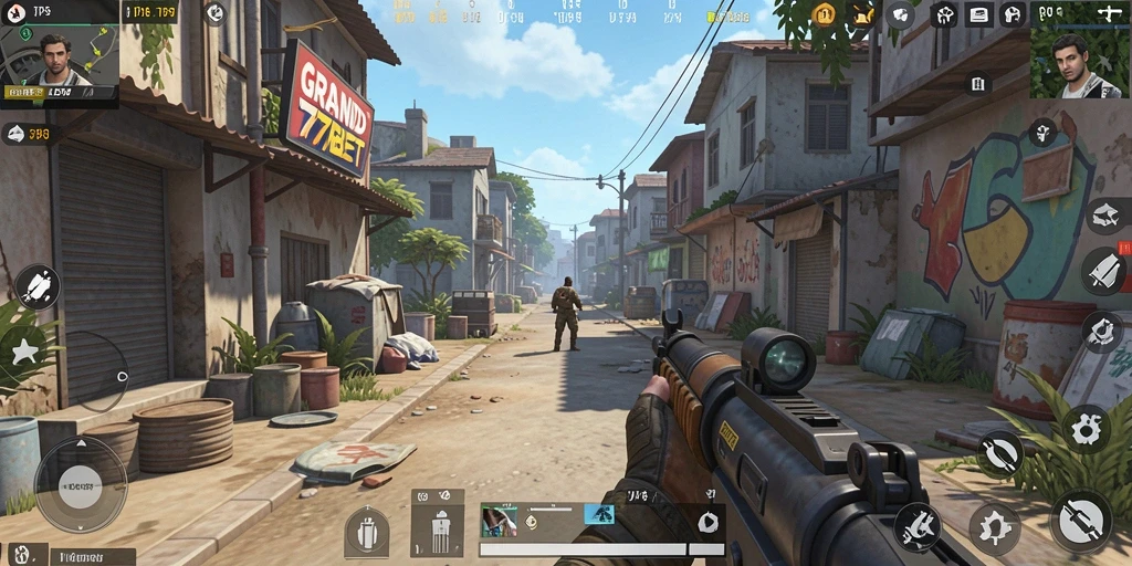 Tampilan gameplay GRAND77BET yang mendebarkan dan penuh aksi.