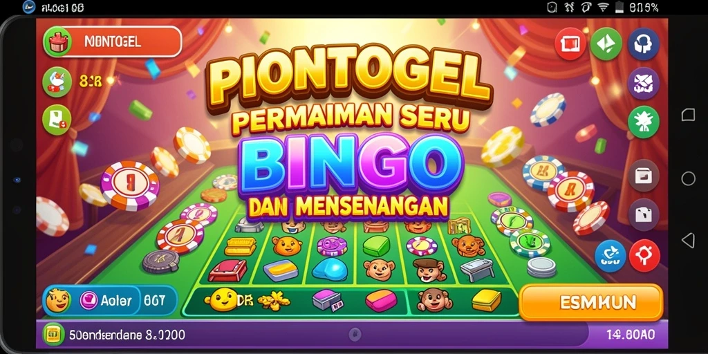 Screenshot gameplay PIONTOGEL yang menampilkan keseruan permainan Bingo.