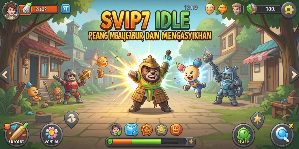 Tampilan gameplay SVIP7 yang penuh warna dan menarik.